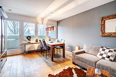 Obersendling: Atractivo piso de 2 habitaciones - disponible a partir de mayo