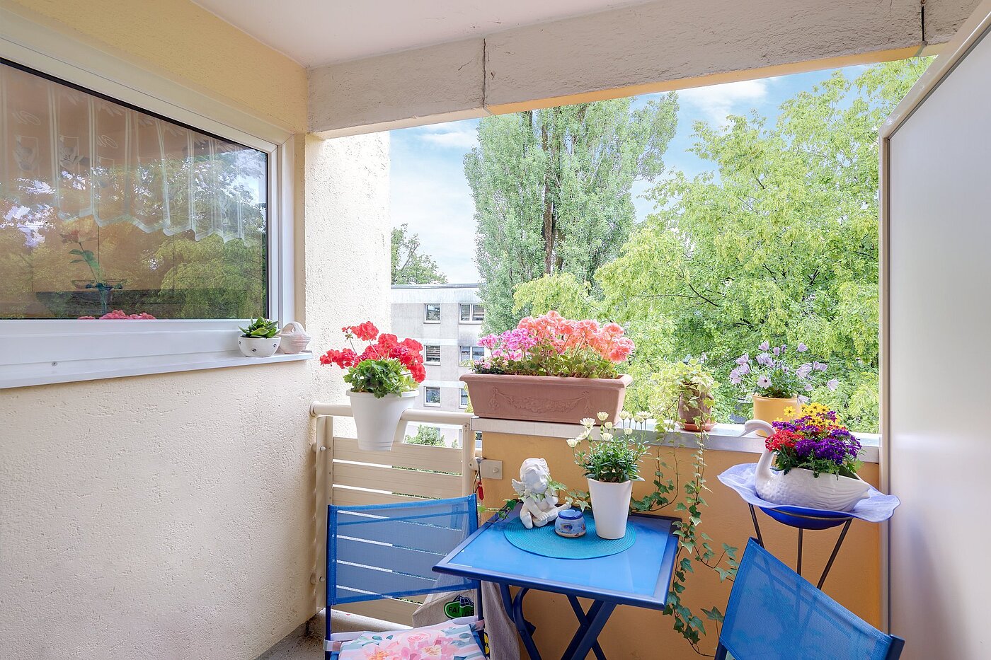 Apartamento de 1 habitación | München-Forstenried | 2106ML6 | Sonnige Loggia