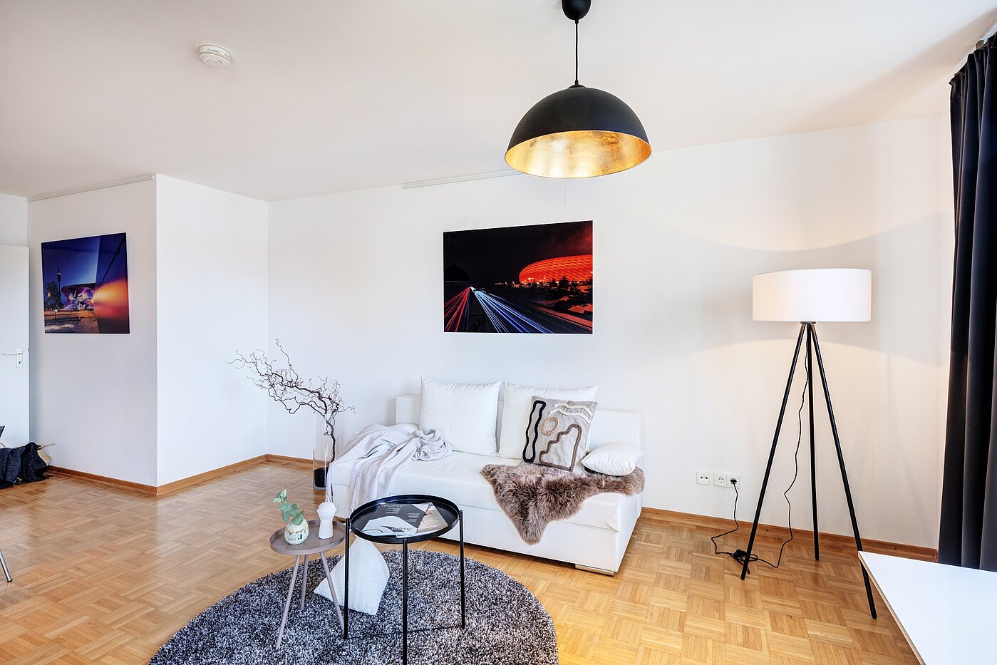 Apartamento de 3 habitaciones | München-Schwabing | 70299 | Wohn- und Essbereich