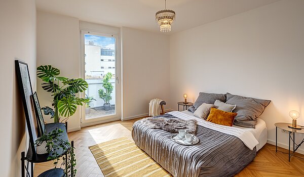 Apartamento de 2.5 habitaciones | München-Schwanthalerhöhe | 2210ML2 | Schlafzimmer...