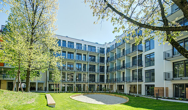 Apartment de 1.5 habitaciones | München-Bogenhausen | 70378 | Innenhof