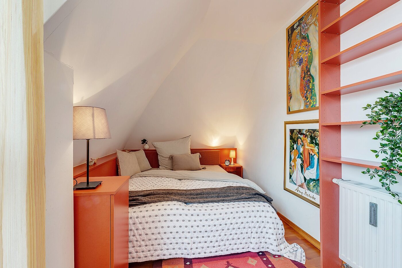 Piso ático de 2 habitaciones | München-Sendling | 1911ML4 | Schlafzimmer