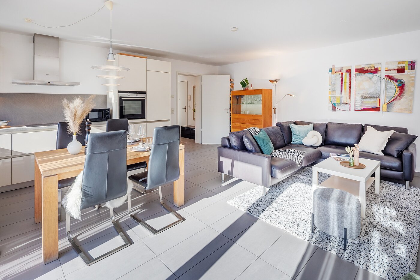 Apartamento de 2.5 habitaciones | München-Obergiesing | 70270 | Offener Wohn- Essbereich