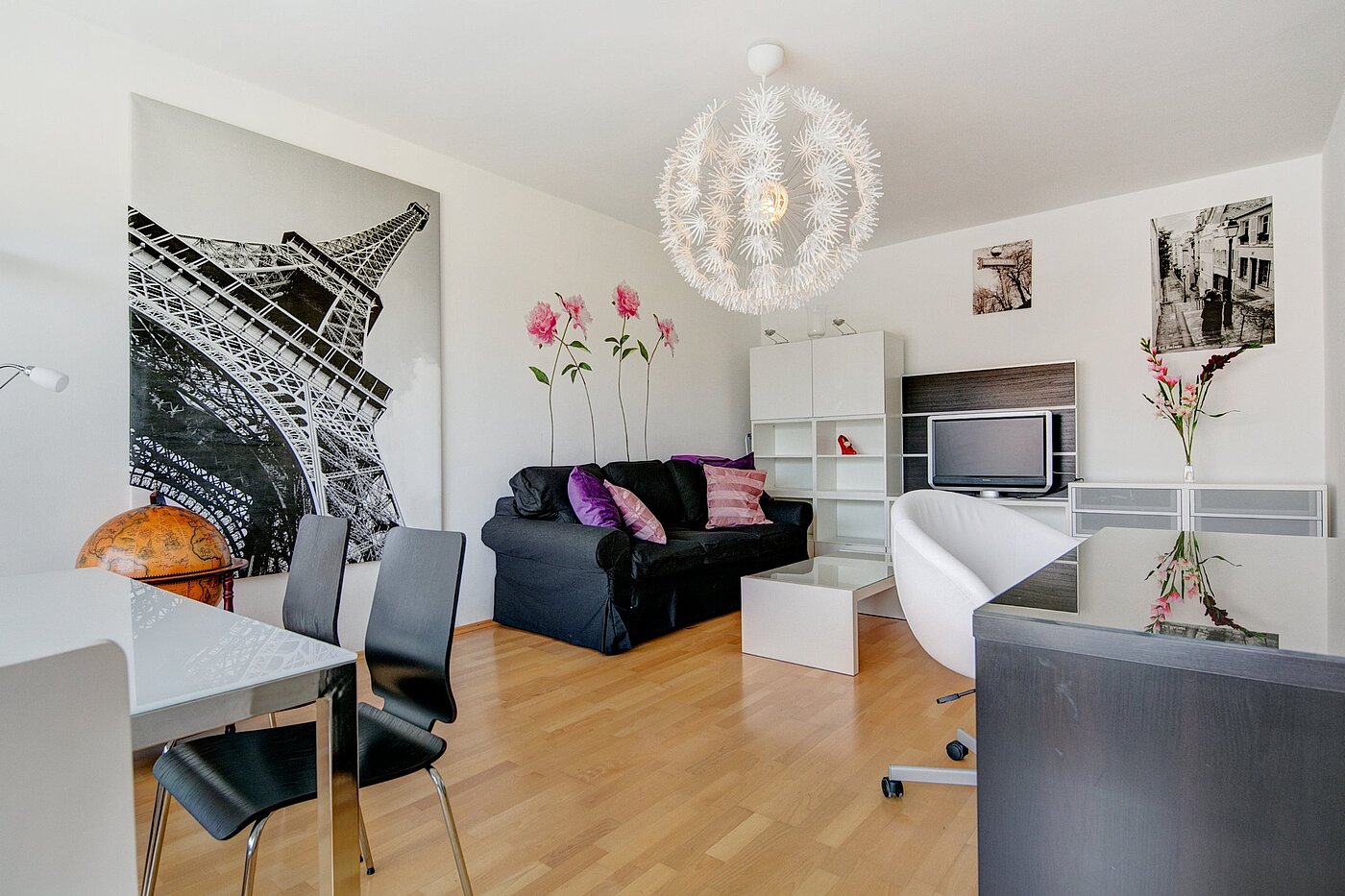 Apartamento de 2 habitaciones | München-Laim | 1909ML3 | Großes Wohnzimmer