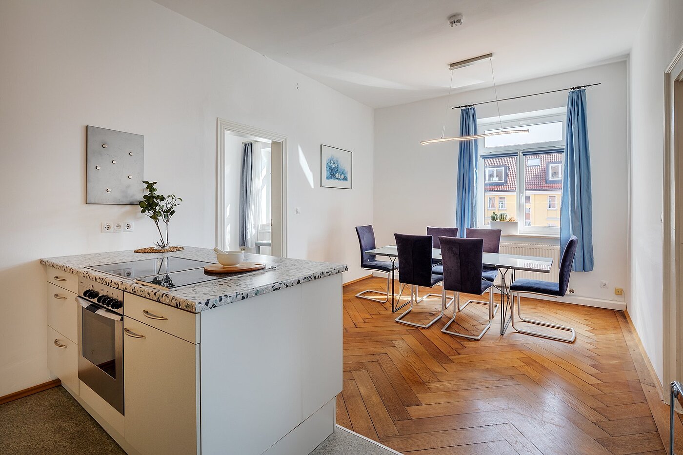 Apartamento de 5 habitaciones | München-Au | 2009ML3 | ...Kochinsel und Essbereich