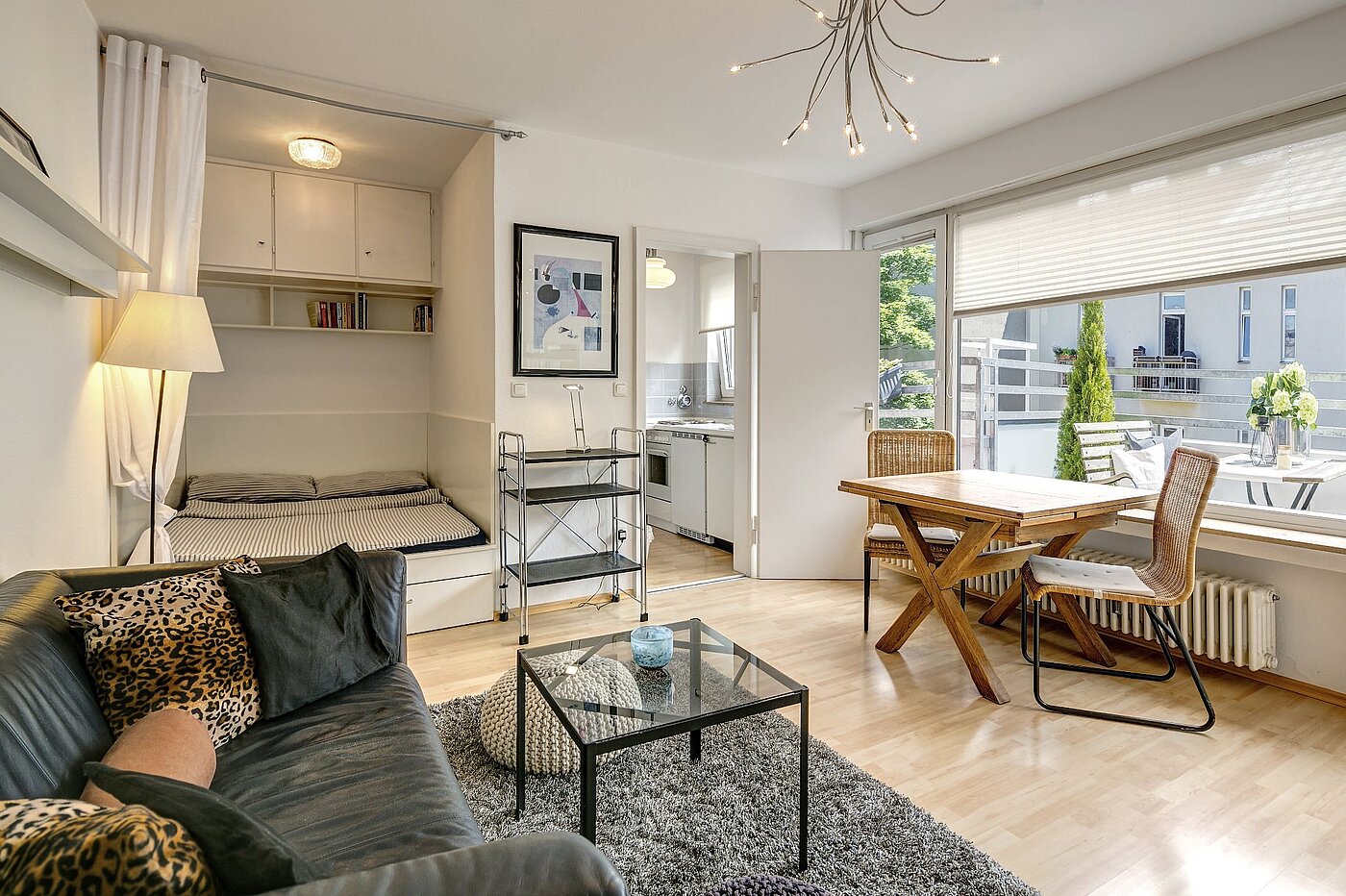 Apartamento de 1 habitación | München-Schwabing | 2106ML1 | Sehr heller Wohnruam...