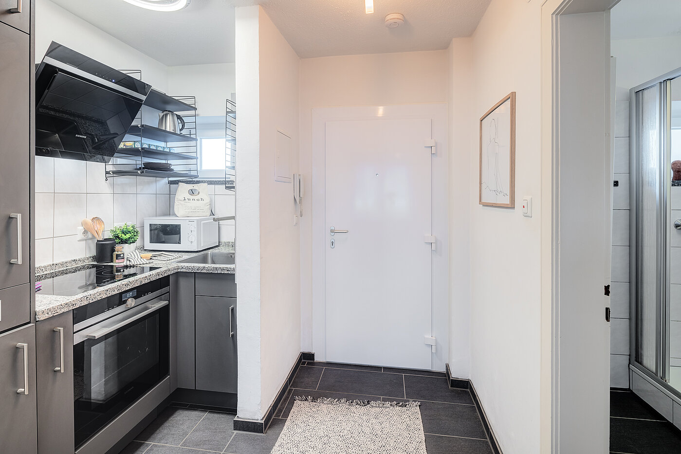 Apartment de 1 habitación | München-Schwabing | 70211 | Eingangsbereich mit...