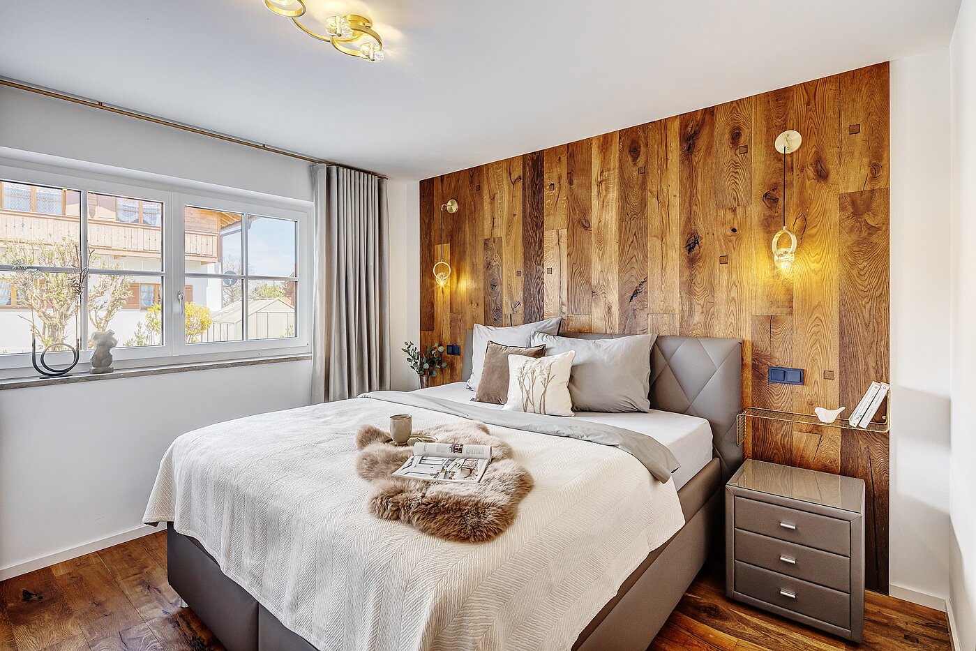 Piso en planta baja de 2 habitaciones | Bad Wiessee | 700942 | Lichtdurchflutetes Schlafzimmer...