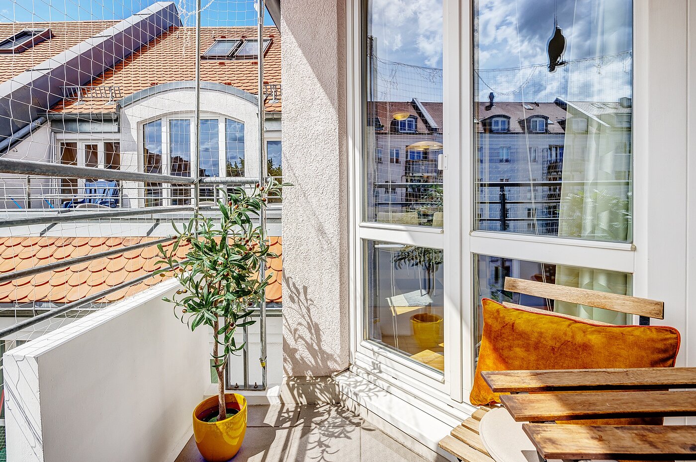 Apartamento de 1.5 habitaciones | München-Schwabing | 2205ML81 | Sonniger Balkon