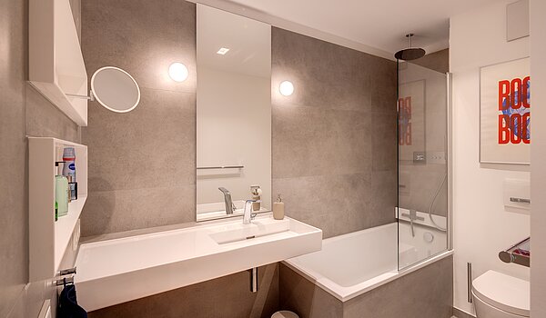 Apartamento de 2 habitaciones | München-Isarvorstadt | 70459 | Badewanne