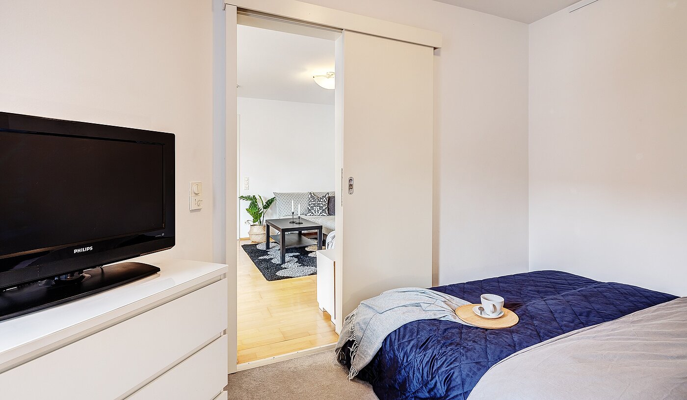 Apartamento de 1.5 habitaciones | München-Schwabing | 2205ML81 | Praktische Schiebetüre