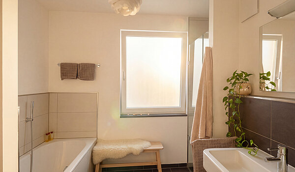 Penthouse de 2 habitaciones | München-Bogenhausen | 70385 | Tageslichtbad mit...