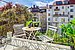 Sonniger Balkon