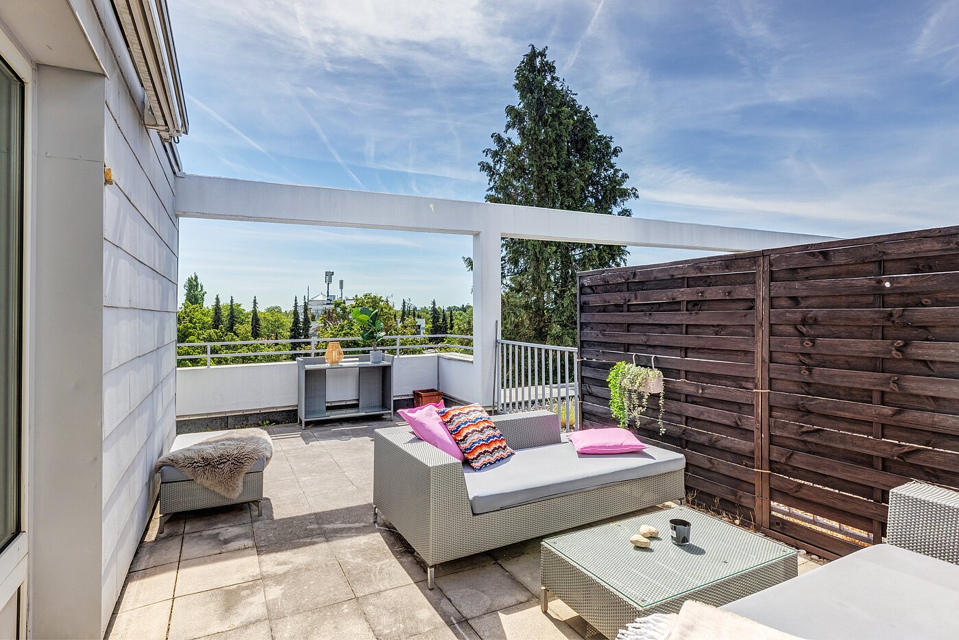 Piso con terraza  de 3.5 habitaciones | München-Berg am Laim | 123456 | Dachterrasse