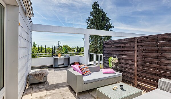 Piso con terraza  de 3.5 habitaciones | München-Berg am Laim | 704511 | Dachterrasse