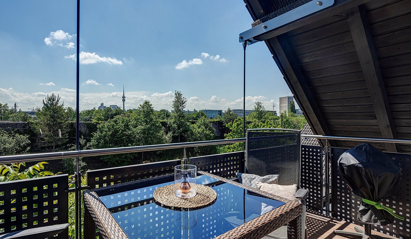 Piso ático de 3 habitaciones | München-Hasenbergl | 1803ML5 | Balkon