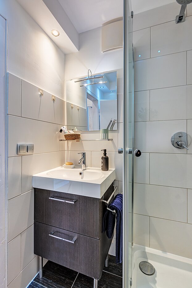 Apartamento de 1 habitación | München-Schwabing | 70454 | Duschbad mit...