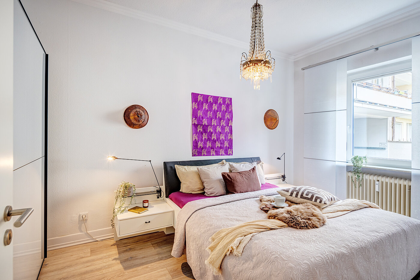 Piso en planta baja de 2 habitaciones | München-Schwabing | 70394 | Schlafzimmer