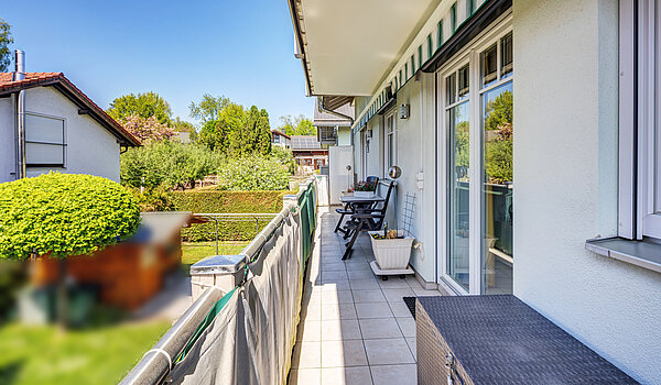 Apartamento de 3.5 habitaciones | Bad Aibling | 70442 | Westbalkon