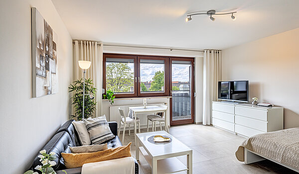 Apartamento de 1 habitación | München-Milbertshofen | 704371 | Sonnig Ruhig Hell