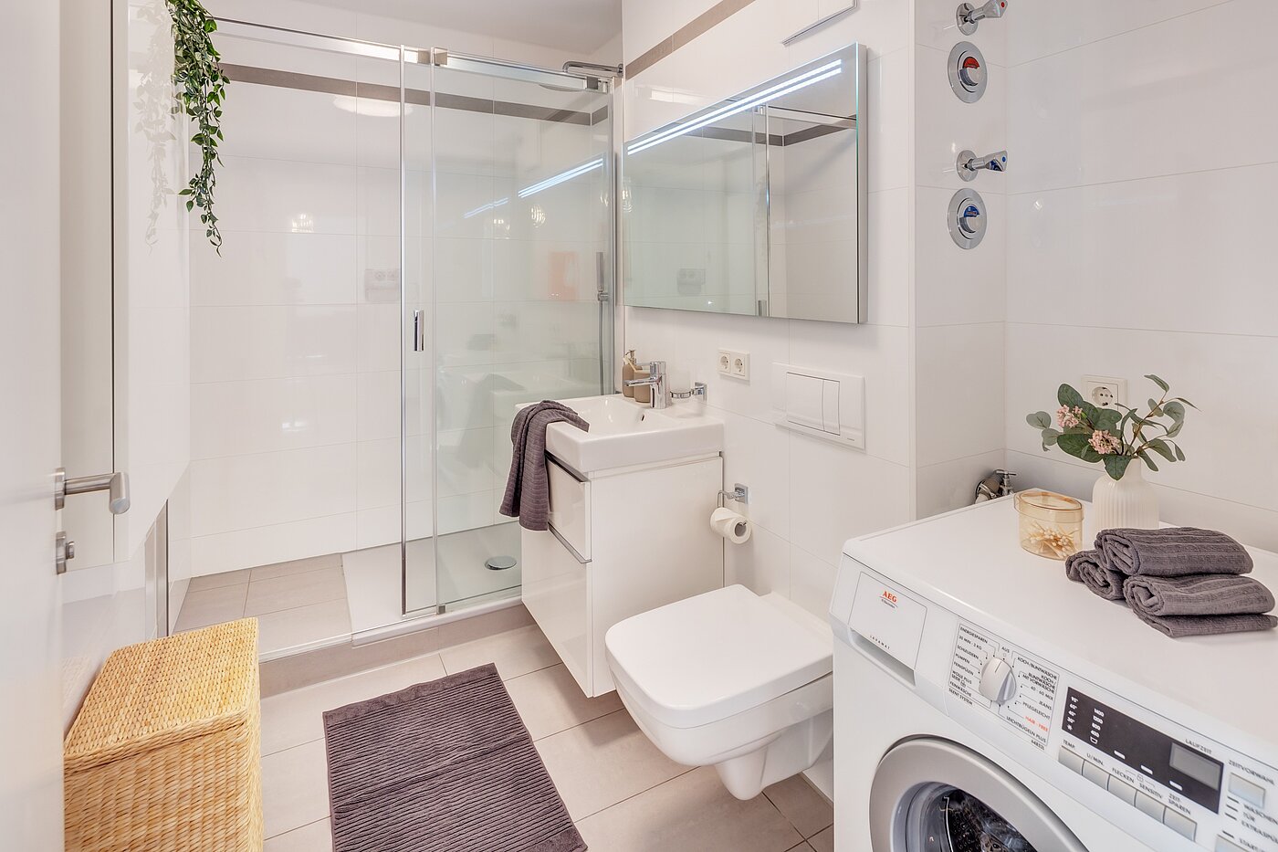 Apartamento de 2.5 habitaciones | München-Obergiesing | 70270 | Badezimmer