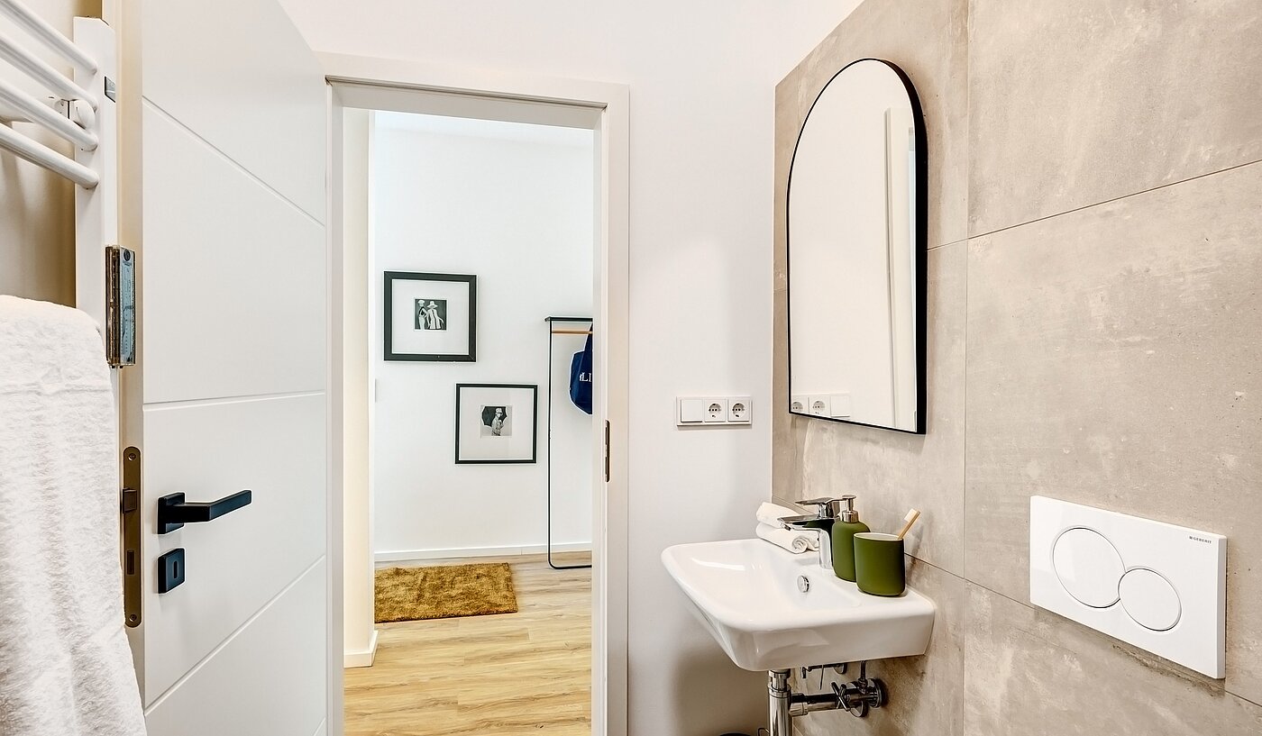 Apartamento de 2.5 habitaciones | München-Obermenzing | 700191 | ...mit Handtuchheizkörper