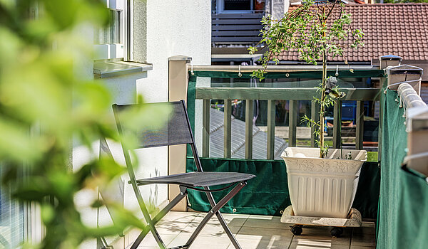 Apartamento de 3.5 habitaciones | Bad Aibling | 70442 | Südbalkon