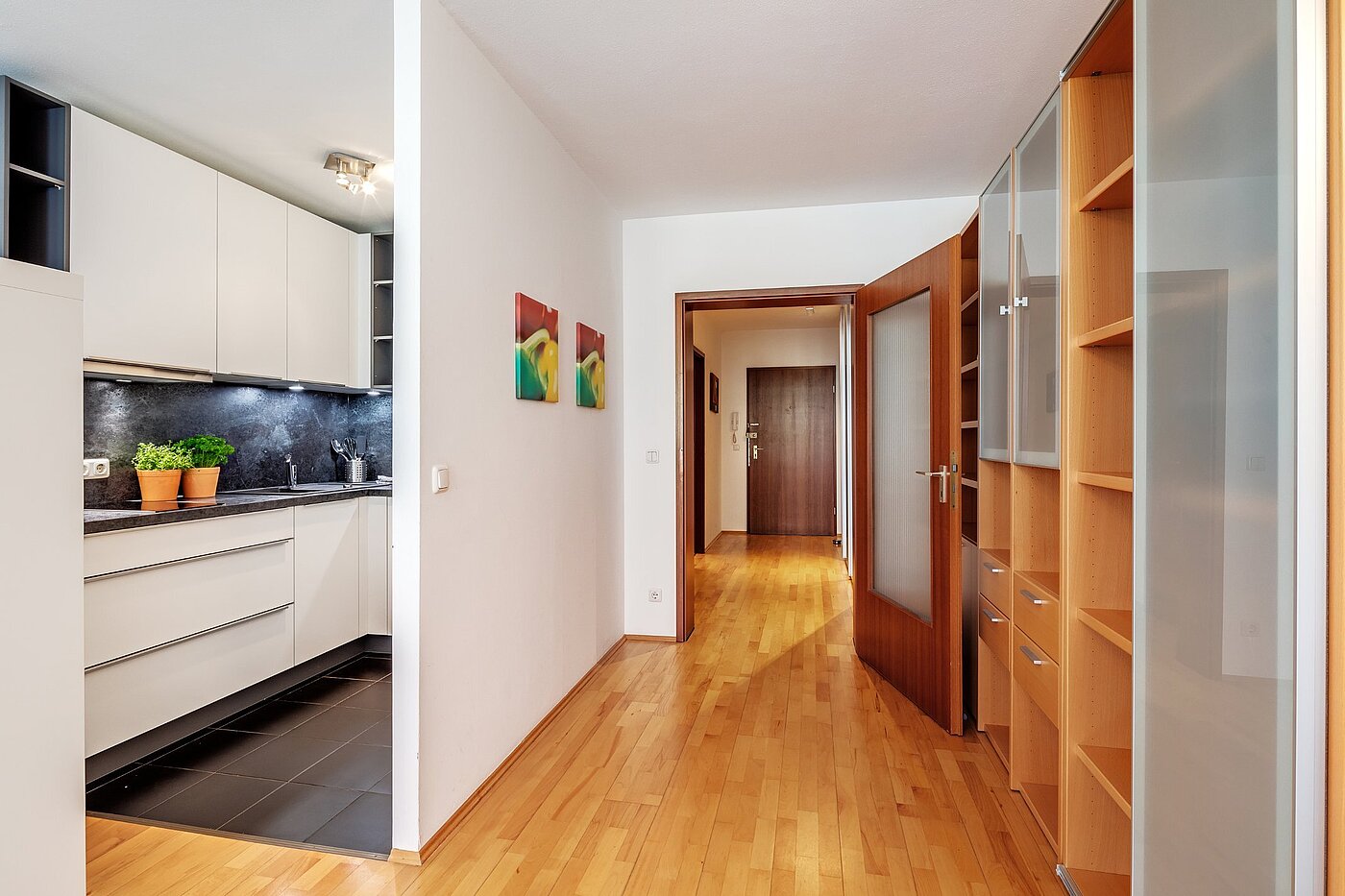 Apartamento de 1 habitación | München-Haidhausen | 2102ML4 | Blick zum Eingangsbereich