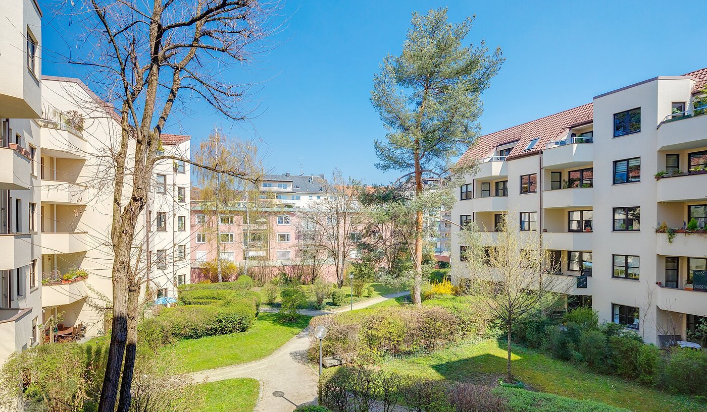 Apartamento de 2 habitaciones | München-Neuhausen | 2003ML5 | ...zum grünen Innenhof
