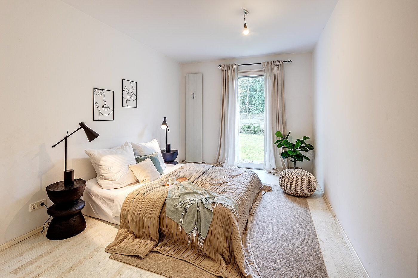 Piso en planta baja de 2.5 habitaciones | 70018 | ...Ausblick zum Garten