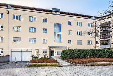 Sendling: Soleado piso de 1,5 habitaciones con un plano convincente