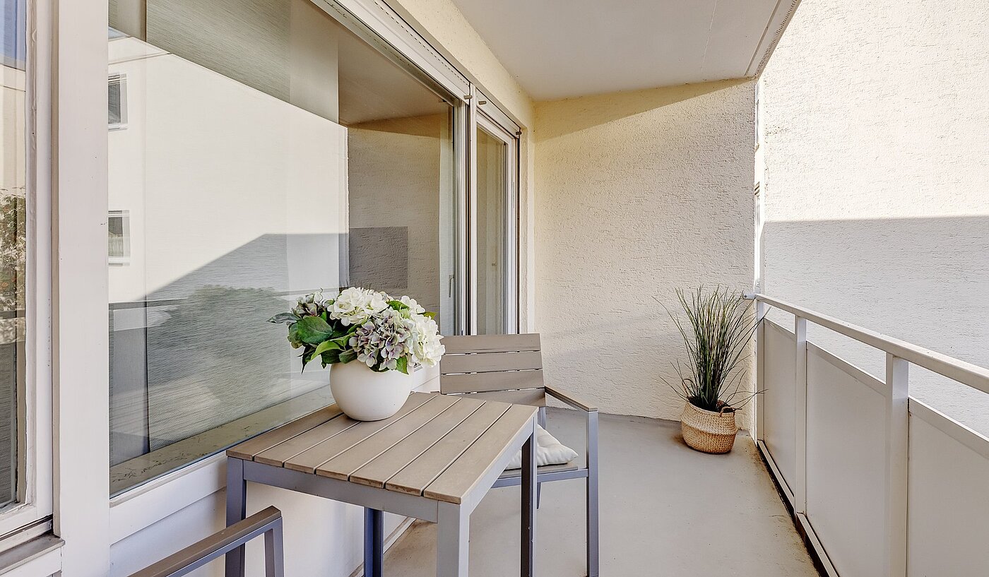 Apartamento de 1 habitación | München-Solln | 2109ML4 | Großer Balkon mit...