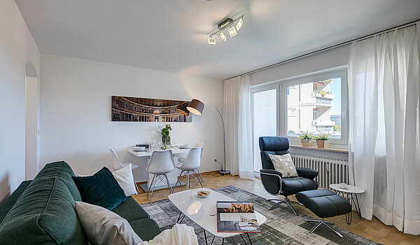 Apartamento de 2 habitaciones | München-Moosach | 70407