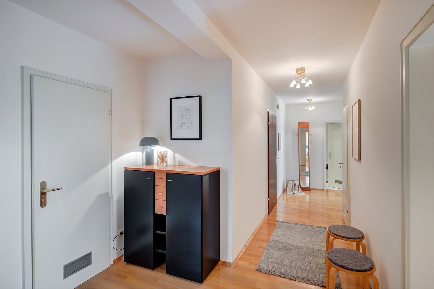 Piso en planta baja de 4 habitaciones | München-Laim | 702161 | Zentraler Flur