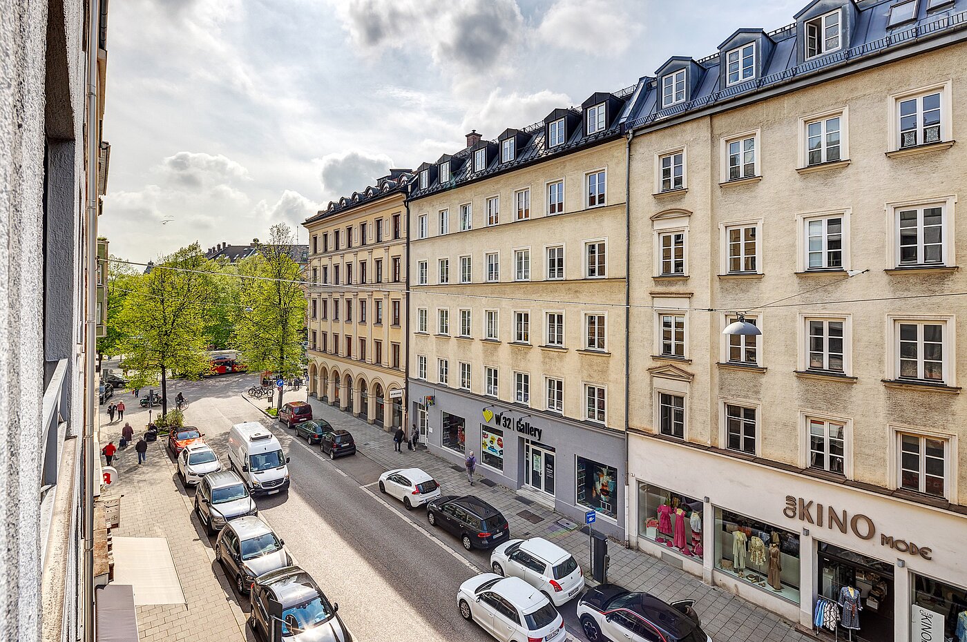 Apartment de 1 habitación | München-Haidhausen | 70242 | Blick aus dem Fenster