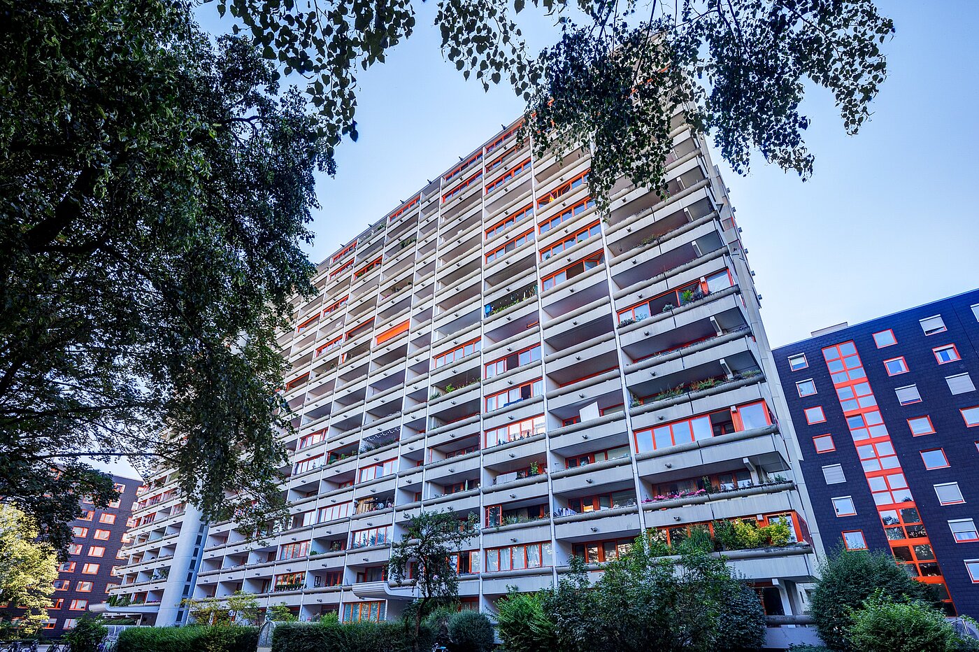 Apartamento de 1 habitación | München-Laim | 70144 | Ansicht vom Innenhof aus