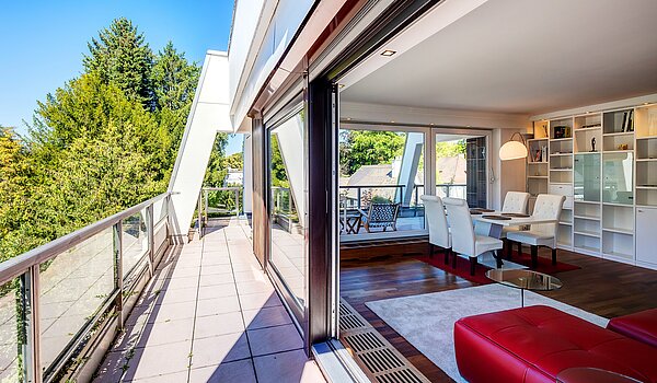 Penthouse de 2.5 habitaciones | München-Harlaching | 702581 | Dachterrasse