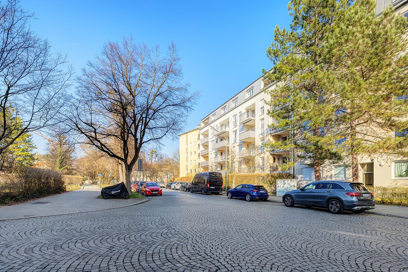 Apartment de 1 habitación | München-Schwabing | 70200 | Ansicht von der Straße aus