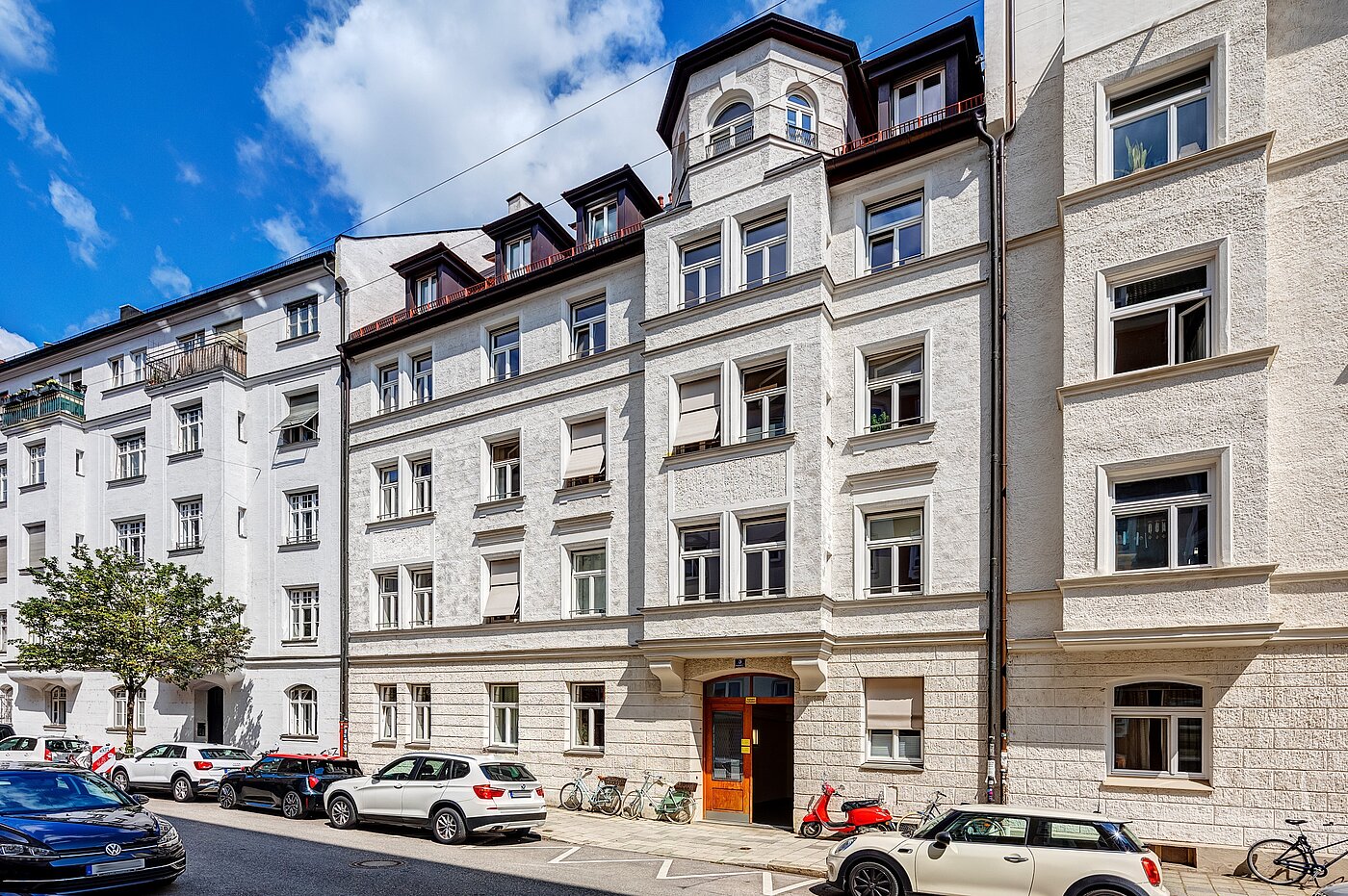 Piso en planta baja de 1.5 habitaciones | München-Lehel | 70149 | Gebäudeansicht