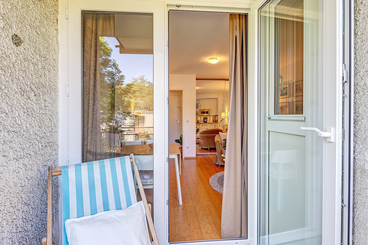 Apartamento de 1 habitación | München-Schwabing | 2210ML3 | Zugang zum Balkon