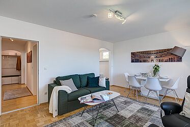 Moosach: encantador piso de dos habitaciones con balcón