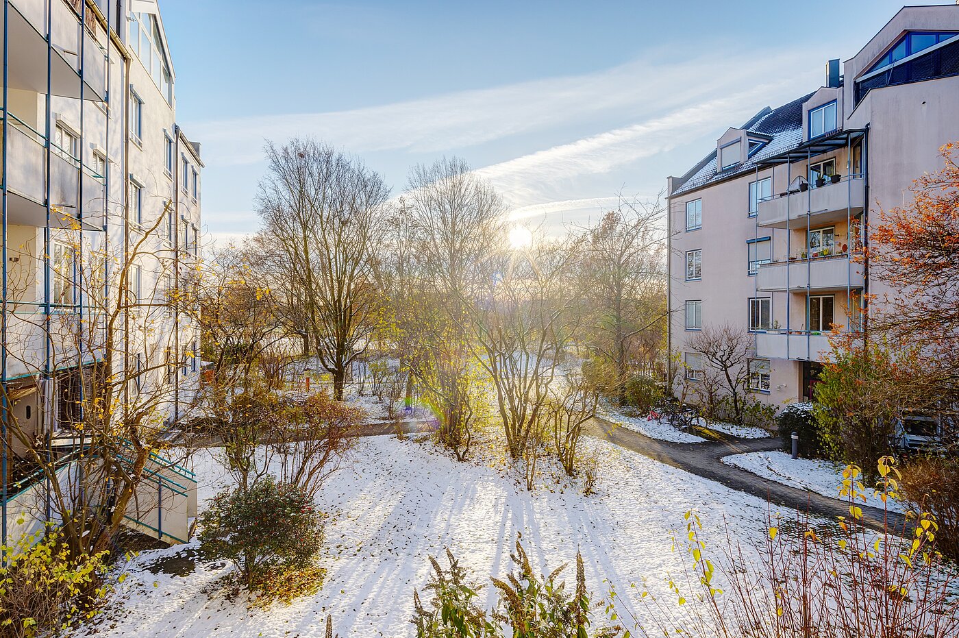 Apartamento de 3 habitaciones | München-Bogenhausen | 70085 | ...in den Innenhof