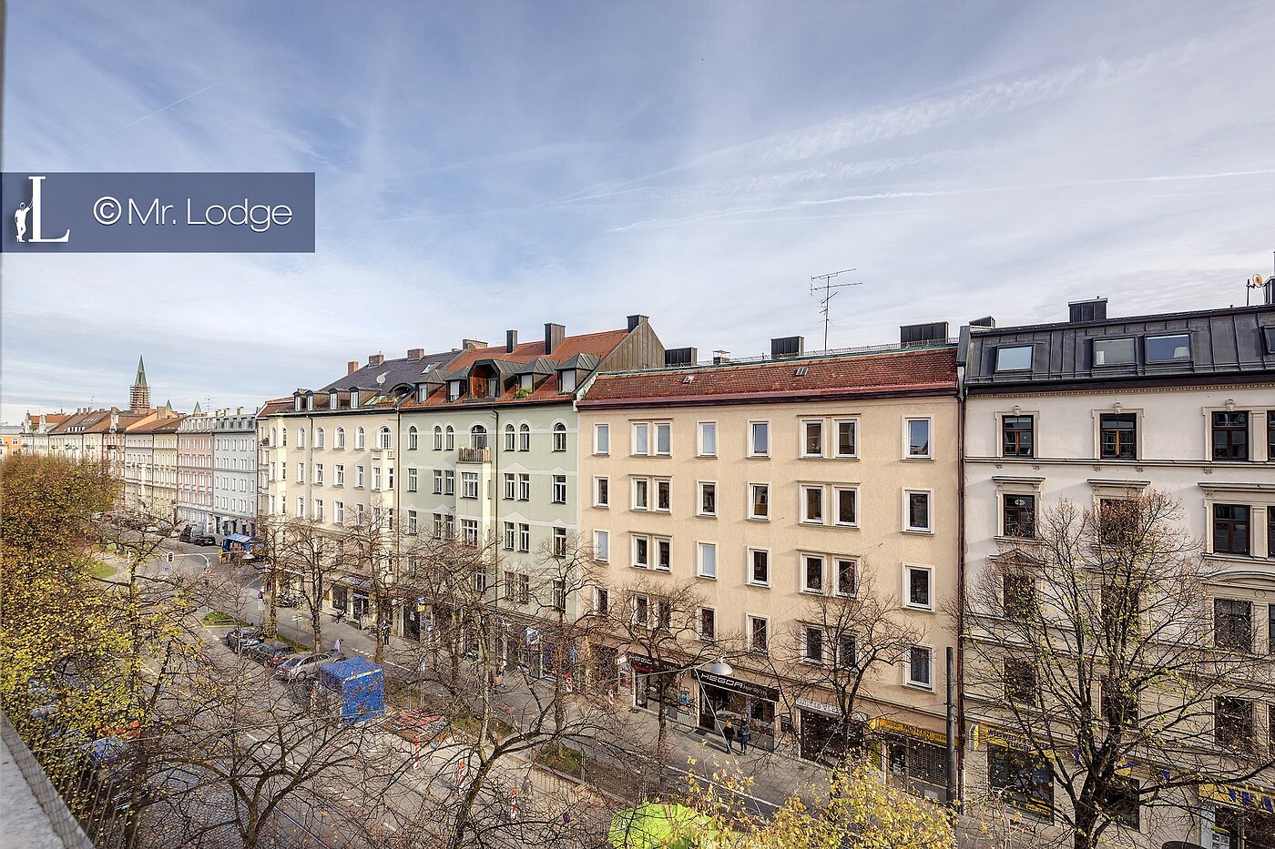 Apartamento de 2.5 habitaciones | München-Haidhausen | 1710ML2 | Aussicht vom Wohnzimmer