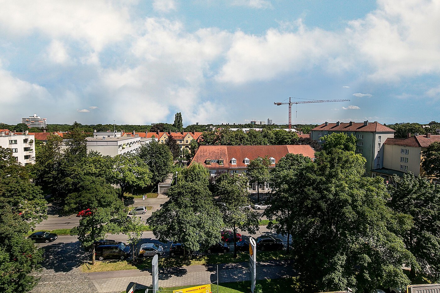 Apartamento de 1 habitación | München-Schwabing | 70079 | ...mit weitläufigem Ausblick