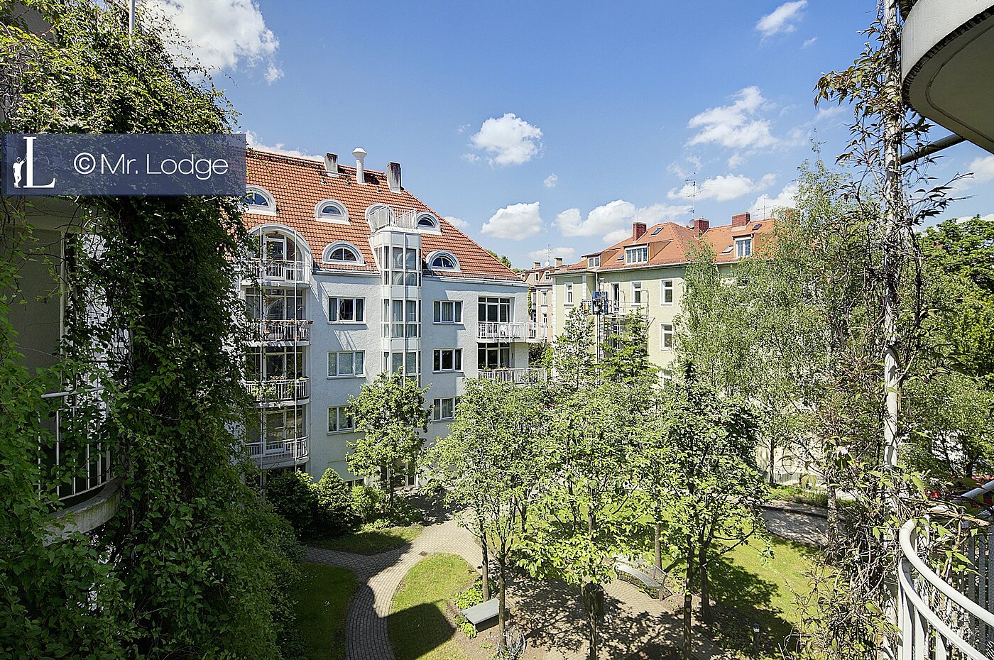 Apartamento de 2 habitaciones | München-Lehel | 1605ML6 | Begrünter Innenhof