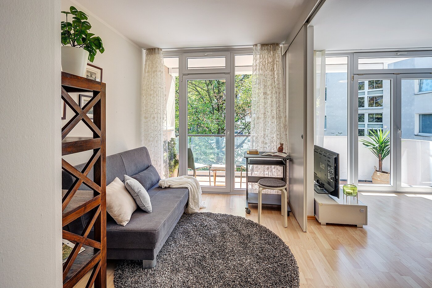 Apartamento de 2.5 habitaciones | München-Nymphenburg | 2204ML61 | ...mit Zugang zum Balkon