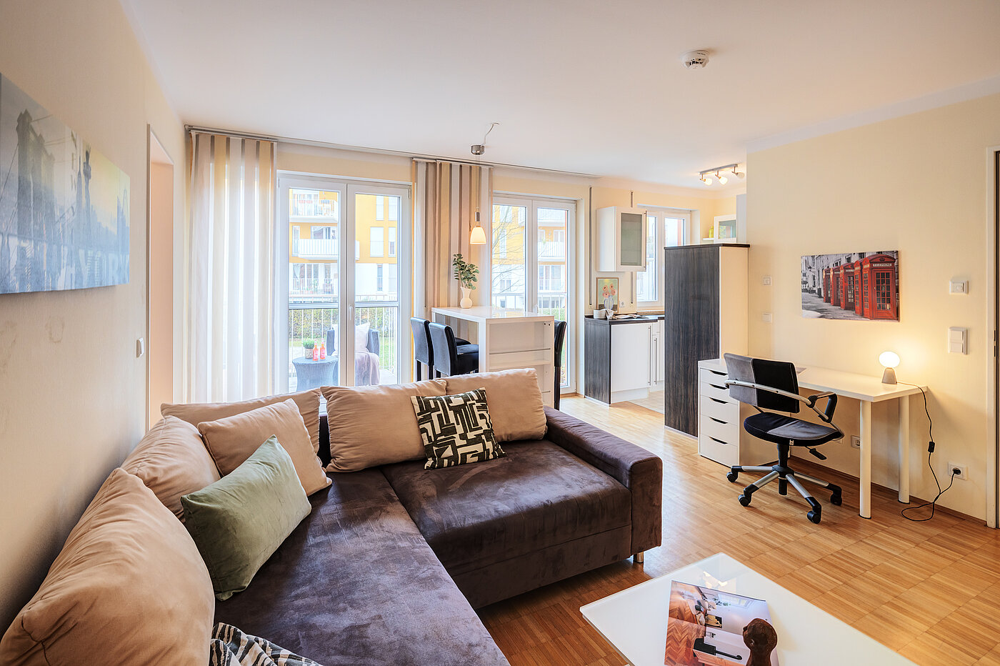 Apartamento de 2 habitaciones | München-Schwabing | 703161 | Wohnzimmer