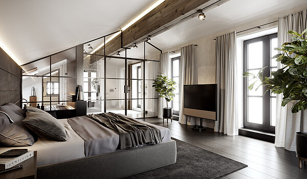 Propiedad especial de 15 habitaciones | Bad Wiessee | 701592 | Landhaus Master Bedroom