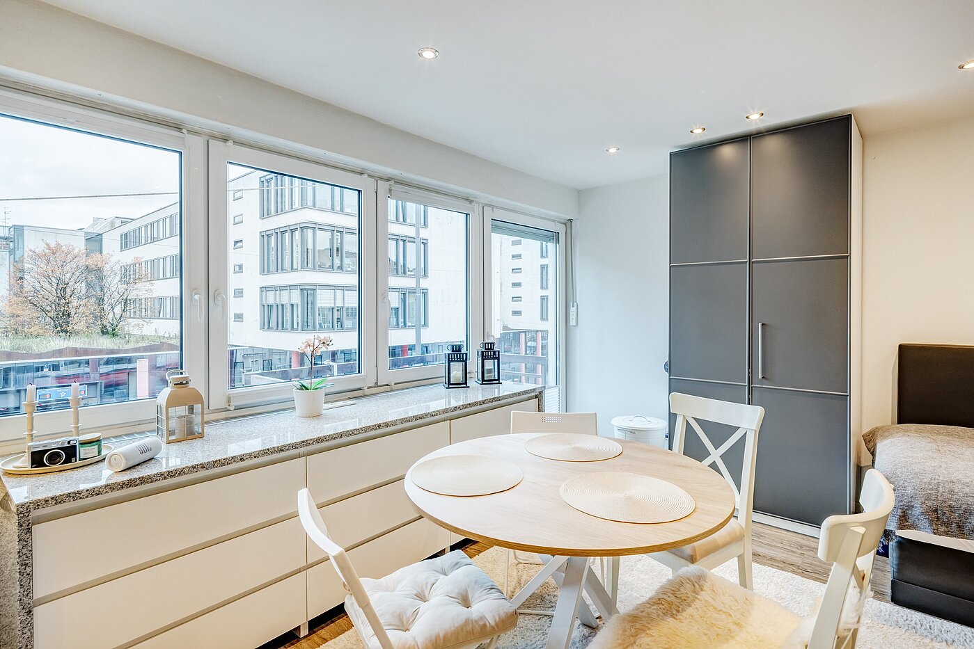 Apartment de 1 habitación | München-Bogenhausen | 703041 | Wohn- und Essbereich