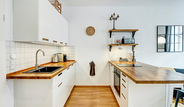 Apartamento de 1 habitación | München-Ludwigsvorstadt | 70388 | Einbauküche